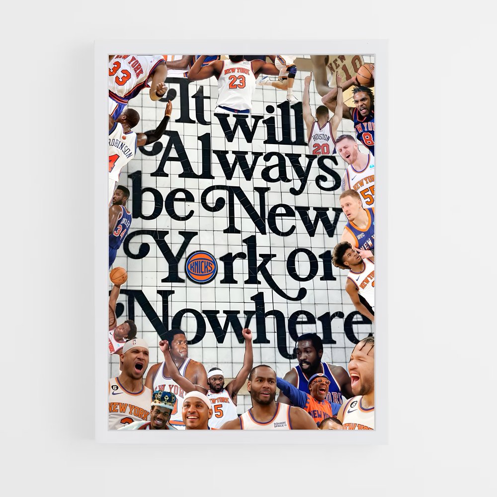 Poster Knicks Fever – affiche Basketball (vue 3)